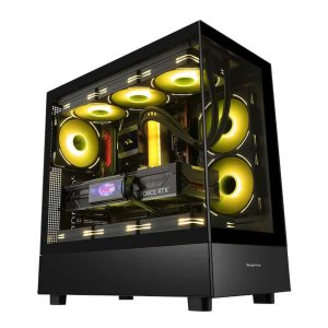 Case Segotep ENDURA PRO+ Black ( E-ATX/ATX, Kính cường lực, No Fan)
