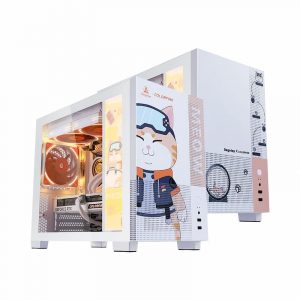 Case Segotep Memphis-S MEOW ( M-ATX/ITX , PCIE, Kính cường lực)