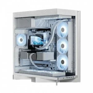 Case TRYX LUCA L70 White (E-ATX/ ATX/ Micro-ATX/ Mini-ITX, Kính cường lực, Trắng)