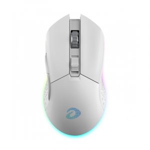 Chuột DareU EM901 RGB Wireless White