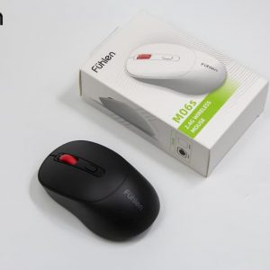 Chuột Fuhlen M06s Wireless (Silent, DPI 1600, Black/ White)