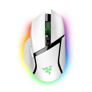 Chuột Razer Basilisk V3 Pro White (Wireless/Bluetooth/Có dây) (RZ01-04620200-R3A1)