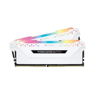 RAM CORSAIR VENGEANCE PRO RGB WHITE EDITION 16GB (2x8GB) DDR4 3200MHz – CMW16GX4M2C3200C16W