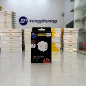 Củ sạc PISEN FAST Dual USB 2.4A (PSD07-2A)
