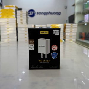 Củ sạc PISEN USB 2.4A 12W (Sạc điện thoại, Tai nghe không dây)