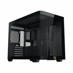 Case Xigmatek ALPHA PANO M – EN46193 (m-ATX/ ITX, Kính cường lực, Đen)