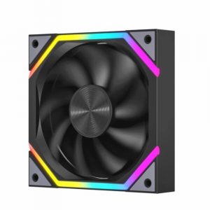 Fan Case Jungle Leopard Galaxy ARGB Black (Gió ngược, Sync Mainboard)