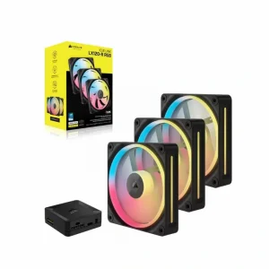 Fan Corsair iCUE LINK LX120-R RGB Black (3pcs Pack, CO-9051050-WW)