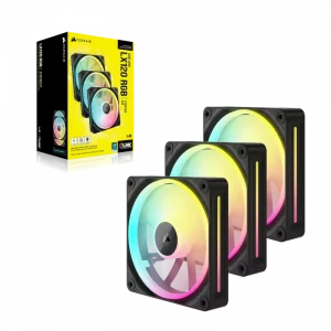 Fan Corsair iCUE LINK LX120 RGB Black (3pcs Pack, CO-9051026-WW)