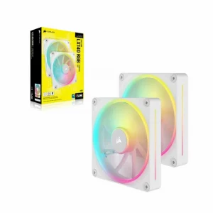 Fan Corsair iCUE LINK LX140 RGB White (2pcs Pack, CO-9051032-WW)