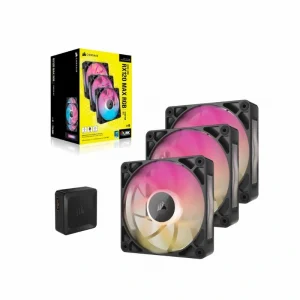 Fan Corsair iCUE LINK RX120 RGB MAX Black (3pcs Pack, CO-9051034-WW)