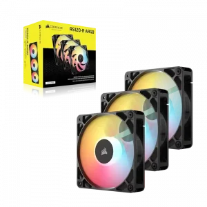 Fan Corsair RS120-R ARGB Black (3pcs Pack, CO-9050196-WW)