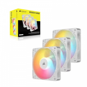 Fan Corsair RS120-R ARGB White (3pcs Pack, CO-9050197-WW)