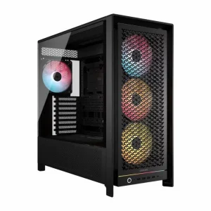 Case Corsair FRAME 5000D RS ARGB Black (Mid-Tower, Kính cường lực, USB Type C, 4 Fan ARGB, Đen, CC-9011309-WW)