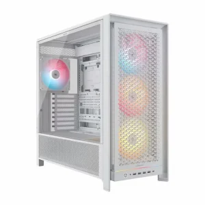 Case Corsair FRAME 5000D RS ARGB White (Mid-Tower, Kính cường lực, USB Type C, 4 Fan ARGB, Trắng, CC-9011310-WW)
