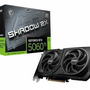 VGA MSI GeForce RTX 5060 Ti 16G SHADOW 2X OC PLUS GDDR7
