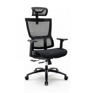 Ghế Công Thái Học Ergonomic Warrior Hero Series WEC506 Black
