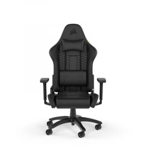 Ghế Corsair TC100 RELAXED Leatherette Black/Black (CF-9010050-WW)