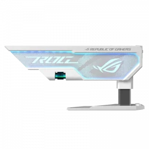 Giá Đỡ VGA ASUS ROG Herculx XH01 RGB White (Hỗ trợ VGA NVIDIA GeForce RTX 40 series)