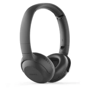 HEADPHONE KHÔNG DÂY PHILIPS On-ear Black – TAUH202BK/00 (32mm/thời gian phát 15 giờ/thời gian sạc 2-3 giờ/Bluetooth® 4.2/Micrô tích hợp)