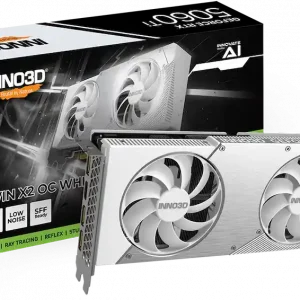VGA INNO3D GeForce RTX 5060 Ti 8GB TWIN X2 OC WHITE