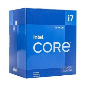 CPU Intel Core i7 12700 (2.1GHz Turbo 4.9GHz, 12 nhân 20 luồng, 25MB Cache, 65W) – SK LGA 1700