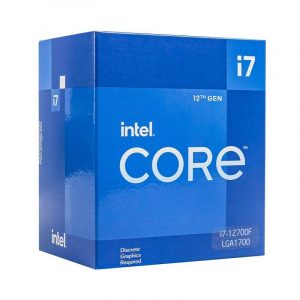 CPU Intel Core i7 12700F (2.1GHz Turbo 4.9GHz, 12 nhân 20 luồng, 25MB Cache, 65W) – SK LGA 1700