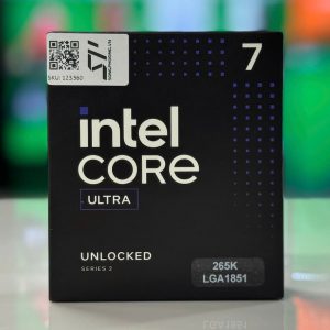 CPU Intel Core Ultra 7 265K (Up to 5.5GHz, 20 nhân 20 luồng, 30Mb Cache, 250W, Intel Graphics) – SK LGA 1851