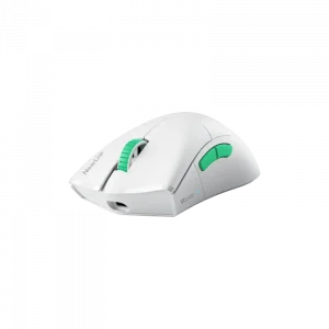 Chuột Machenike L8 Air Tri-mode 4K (White, NearLink Wireless, 26000 DPI, RGB)