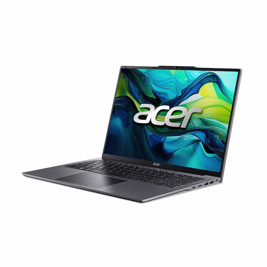 Laptop Acer Aspire Lite N24G1 (AL16-51P-55N7) (i5-1235U, 16GB Ram, 512GB SSD, UMA, 16 inch WUXGA, Win11, Xám, NX.KX0SV.001)