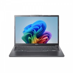 Laptop Acer Aspire N25C7 – A14-11M-X8FP (Qualcomm Snapdragon X1-26-100, RAM 16GB, SSD 512GB, 14 inch FHD+, Win11 Home, Xanh, NX.JP3SV.001)