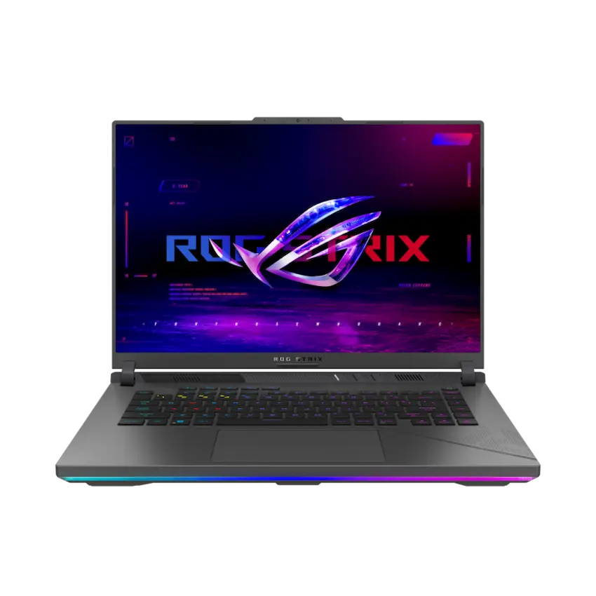 Laptop Asus ROG Strix G16 G614JIR-N4193W (i9-14900HX, 32GB DDR5, 1TB SSD, RTX4070 8GB, 16.0 inch WUXGA 240Hz, Win 11, Balo, Chuột, Xám)