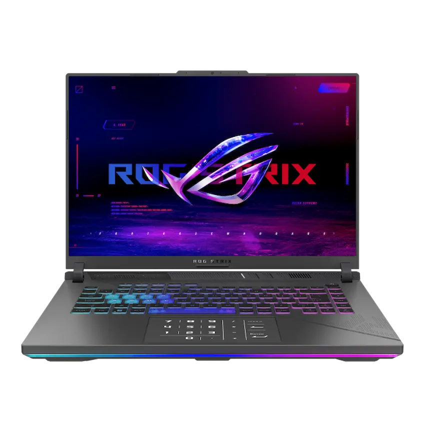 Laptop Asus ROG Strix G16 G614JVR-N4231W (i9-14900HX, 32GB DDR5, 1TB SSD, RTX4060 8GB, 16.0 inch WUXGA 240Hz, Win 11, Balo, Chuột, Xám)