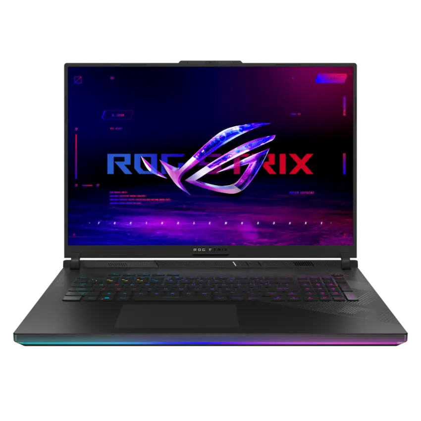 Laptop Asus ROG Strix SCAR 18 G834JZR-R6160 (i9-14900HX, 32GB DDR5, 1TB SSD, RTX4080 12GB, 18.0 inch WUXGA 240Hz, Win 11,  Balo, Chuột, Tai nghe, Đen)