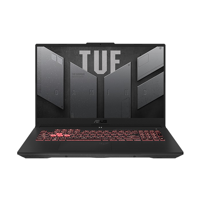 Laptop Asus TUF Gaming A17 FA707RC-HX130W (R7-6800H, 8GB Ram, 512GB SSD, RTX 3050 4GB, 17.3 inch FHD IPS 144Hz, WiFi 6, Win 11, Xám)