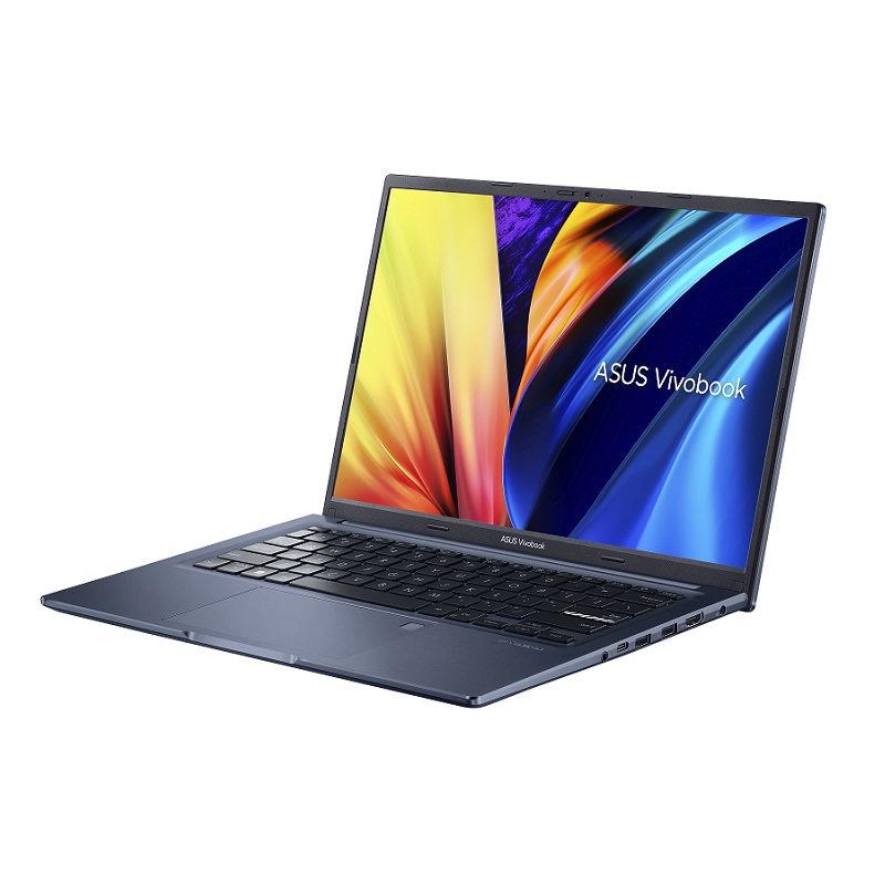 Laptop Asus Vivobook 14X M1403QA-LY023W (R5-5600H, 8GB DDR4 on board, SSD 512GB PCIe, Radeon Vega 7, 14 Inch WUXGA, Win 11, Quiet Blue)