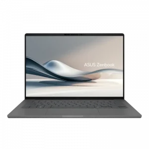 Laptop Asus Zenbook A14 UX3407QA-QD347WS (Snapdragon X1-26-100, 16GR5X, SSD 512GB PCIe,14.0 inch WUXGA, Win 11, Office, Túi, Xám)