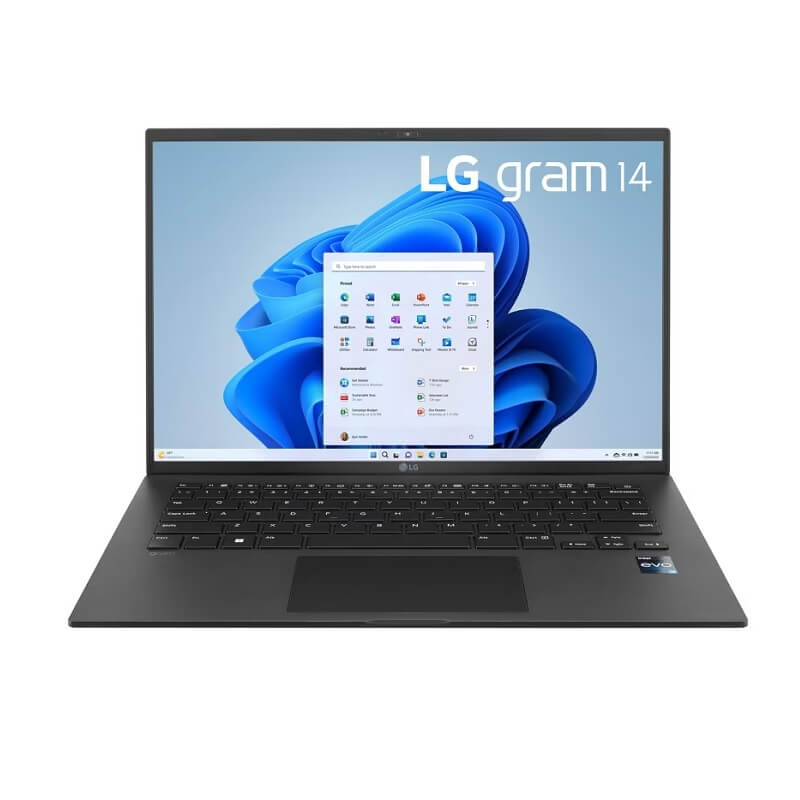 Laptop LG Gram 14Z90R-G.AH75A5 (i7 1360P, 16GB Ram, 512GB SSD, 14 inch WUXGA IPS, 99% DCI-P3, Win 11, Black)