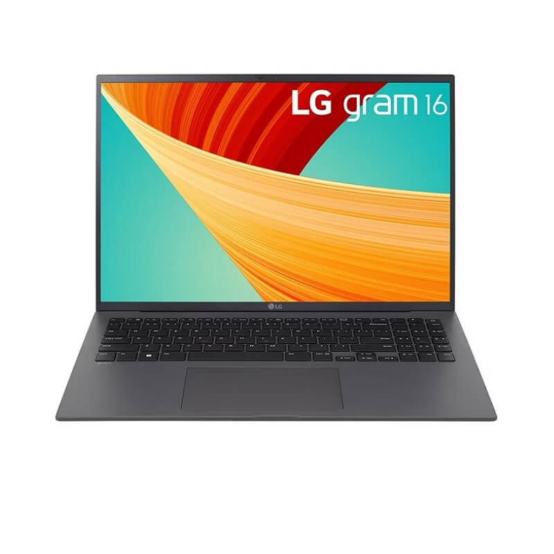 Laptop LG Gram 16Z90R-G.AH76A5 (i7 1360P, 16GB Ram, 512GB SSD, 16 inch WUXGA IPS, 99% DCI-P3, Win 11, Grey)