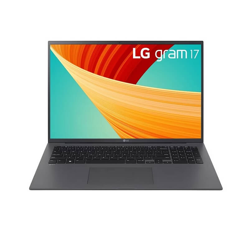 Laptop LG Gram 17ZD90R-G.AX73A5 (i7 1360P, 16GB Ram, 256GB SSD, 17 inch WUXGA IPS, 99% DCI-P3, DOS, Grey)