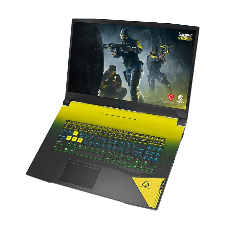 Laptop MSI Crosshair 17 A12UEZ 264VN (i7 12700H, Ram 16GB, SSD 1TB, RTX 3060 6GB, 17.3 inch FHD 360Hz, WiFi 6, Win 11, Multi-color Gradient)