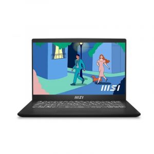 Laptop MSI Modern 14 C12M-241VN (i7-1255U, Ram 8GB, SSD 512GB, Iris Xe Graphics, 14.0 inch FHD 60Hz IPS, WiFi 6, Win 11, Black)