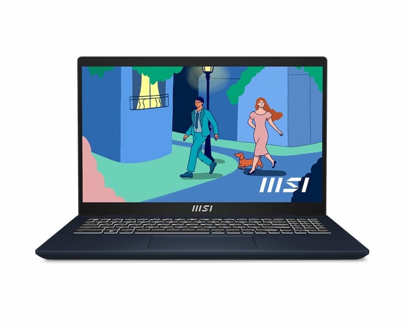 Laptop MSI Modern 15 B7M 238VN (R7 7730U, 16GB  RAM, 512GB SSD, 15.6 inch FHD IPS  45% NTSC, Wi-Fi 6E, 3 Cell, Win 11, Đen)
