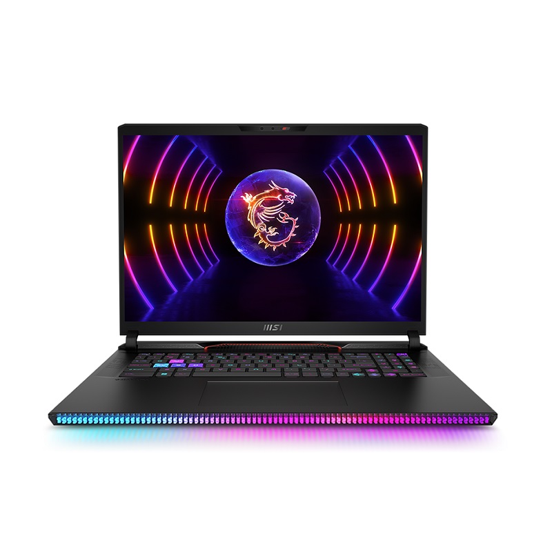 Laptop MSI Raider GE78 HX 13VN 076VN (i9 13950HX, Ram 64GB, SSD 4TB, RTX 4080 12GB, 17 inch QHD+ IPS 240Hz, WiFi 6E, Win 11, Đen)