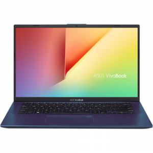 Laptop Asus VivoBook 14 A412FA-EK156T (i3-8145U, 4GB Ram, HDD 1TB, Intel UHD Graphics 620, 14 inch FHD, Win 10, Blue)