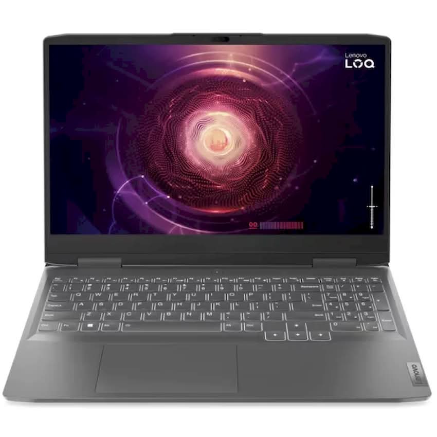 Laptop Lenovo LOQ 15APH8 R7-7840HS (R7-7840HS, 16GB RAM DDR5, 512GB SSD, RTX 4050 6GB, 15,6 inch FHD 144Hz, Win11, Xám)