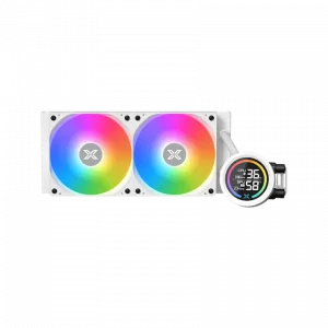 Tản nhiệt nước Xigmatek LK 240 Digital Arctic – EN46100 (Hiển thị nhiệt độ)