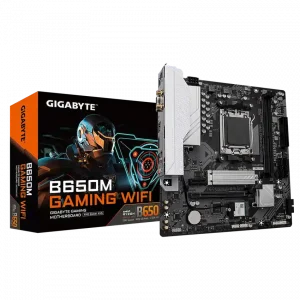 Mainboard Gigabyte B650M GAMING WIFI DDR5 (m-ATX, Lan 2.5G, Wifi, Bluetooth 4.2)
