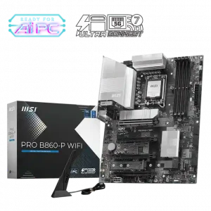 Mainboard MSI PRO B860-P WIFI (DDR5, Wifi 7, Bluetooth 5.4, Lan 5Gbps)