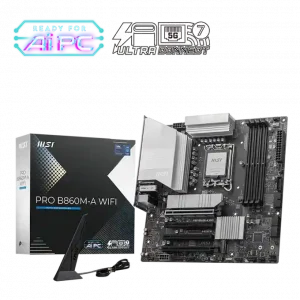 Mainboard MSI PRO B860M-A WIFI (DDR5, Wifi 7, Bluetooth 5.4, Lan 5Gbps)